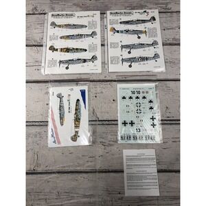 1/48 Aero Master Decals War Over Italy  Part 1 48-293 Part 2 48-294